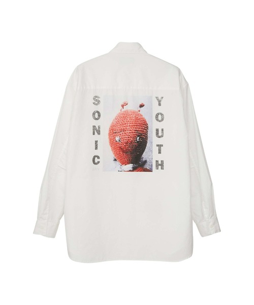 HYSTERIC GLAMOUR（ヒステリックグラマー）の「SONIC YOUTH/DIRTY 4ポケットシャツ（シャツ/ブラウス・メンズ・カーキ/ホワイト/ブラック・LARGE/X-LARGE/MEDIUM/SMALL）」の11枚目の写真