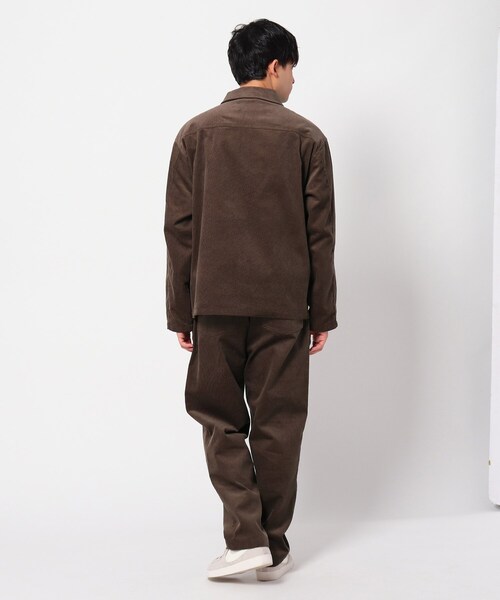 【コーデュロイセットアップ】ジップブルゾン+シェフパンツ