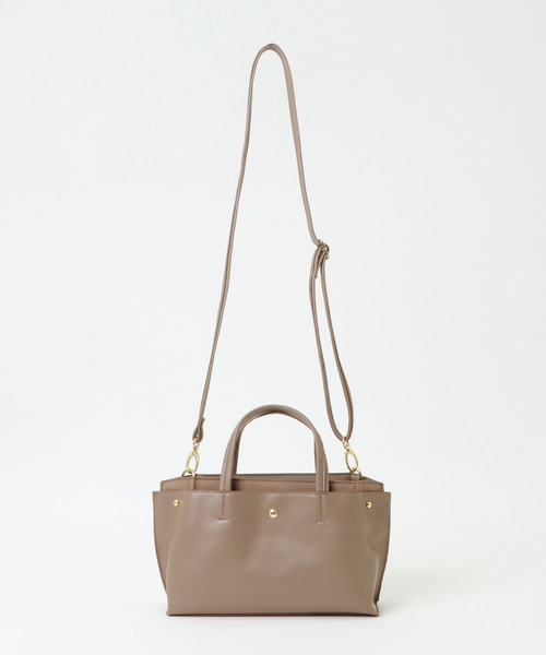 LBC（エルビーシー）の「軽量２ＷＡＹミニトートＳＤ（ショルダーバッグ・レディース・ブラック/レッド/ベージュ・FREE）」の8枚目の写真