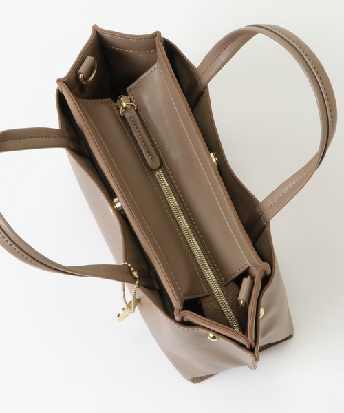 LBC（エルビーシー）の「軽量２ＷＡＹミニトートＳＤ（ショルダーバッグ・レディース・ブラック/レッド/ベージュ・FREE）」の12枚目の写真