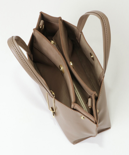 LBC（エルビーシー）の「軽量２ＷＡＹミニトートＳＤ（ショルダーバッグ・レディース・ブラック/レッド/ベージュ・FREE）」の6枚目の写真