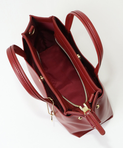 LBC（エルビーシー）の「軽量２ＷＡＹミニトートＳＤ（ショルダーバッグ・レディース・ブラック/レッド/ベージュ・FREE）」の10枚目の写真