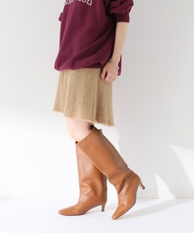 Spick & Span（スピックアンドスパン）の「#ロービングウールツイードスカート（スカート）」