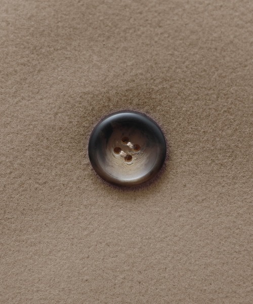 n'OrLABEL（ノアールレーベル）の「『ニットモッサダブルテーラードジャケット』（テーラードジャケット・レディース・グレイッシュブルー/テラコッタ/モカ/ブラック/ライトパープル・FREE）」の20枚目の写真