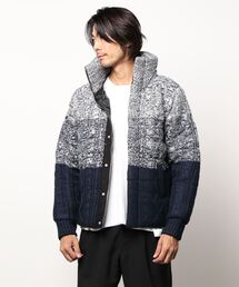 CERCA（チェルカ）の「bling leads/ニット中綿ブルゾン（ブルゾン）」