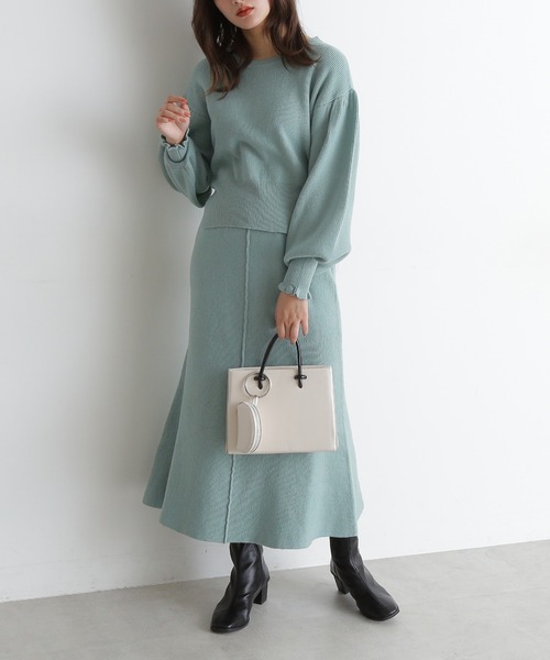 FREE'S MART(フリーズマート)の「【インフルエンサー森下愛里沙さんレコメンド】◆ブロックヒールブーツ(ブーツ・レディース・ブラック/ベージュ・SMALL/MEDIUM)」の12枚目の写真