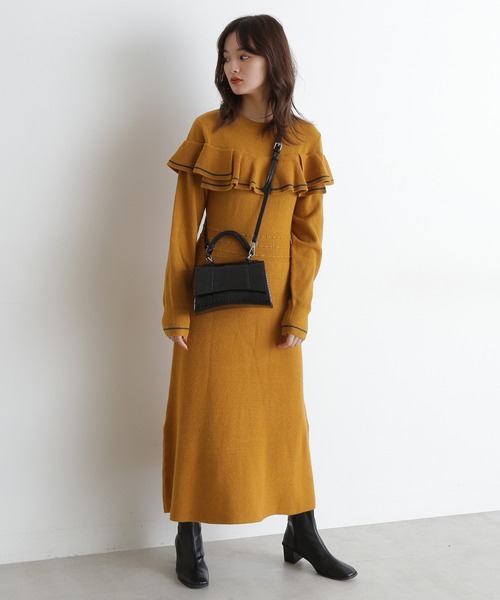 FREE'S MART(フリーズマート)の「【インフルエンサー森下愛里沙さんレコメンド】◆ブロックヒールブーツ(ブーツ・レディース・ブラック/ベージュ・SMALL/MEDIUM)」の10枚目の写真