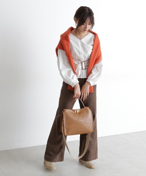 FREE'S MART(フリーズマート)の「【インフルエンサー森下愛里沙さんレコメンド】◆ブロックヒールブーツ(ブーツ・レディース・ブラック/ベージュ・SMALL/MEDIUM)」の7枚目の写真