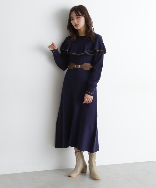 FREE'S MART(フリーズマート)の「【インフルエンサー森下愛里沙さんレコメンド】◆ブロックヒールブーツ(ブーツ・レディース・ブラック/ベージュ・SMALL/MEDIUM)」の5枚目の写真