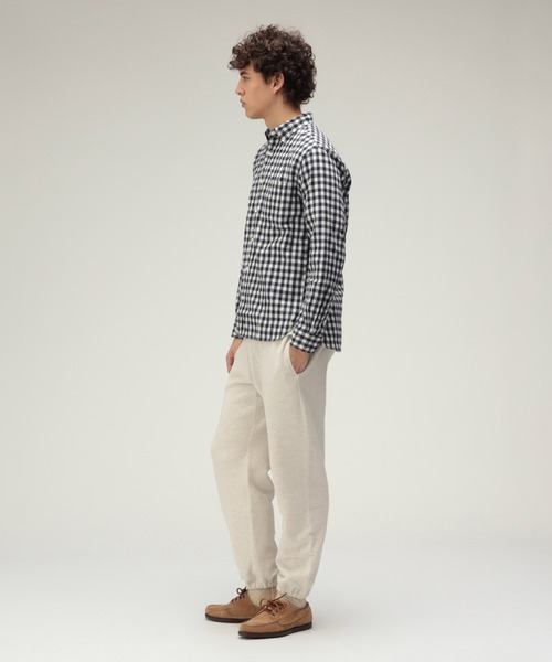 ビームスの百名品】BEAMS PLUS / シャギーギンガムチェック ボタン