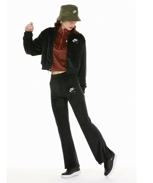 NIKE（ナイキ）の「ナイキ エア ウィメンズ ベロア ミッドライズ パンツ / NIKE《セットアップ対応商品》（その他パンツ・レディース・ブラック/パープル系その他・L/2XL/S/XS/M/XL）」の13枚目の写真