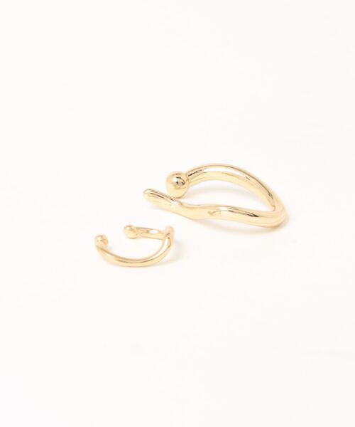 kutir(クティール)の「2Pイヤーカフ(イヤーカフ・レディース・シルバー/ゴールド・FREE)」の7枚目の写真