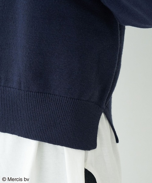 Miffy（ ミッフィー）の「【miffy×ROPE' PICNIC】ニットフーディ（パーカー・レディース・ホワイト系その他/グレー系その他/ブルー系その他・38）」の6枚目の写真