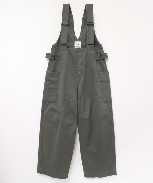 RNA-N（アールエヌエーエヌ）の「O0663 ツイルシンプルオーバーオール（サロペット/オーバーオール・レディース・ベージュ/ネイビー/オリーブ・MEDIUM）」の18枚目の写真