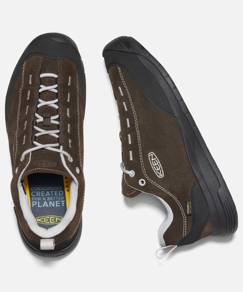 KEEN(キーン)の「JASPER II WP / ジャスパー ツー ウォータープルーフ / メンズ スニーカー 防水(スニーカー・メンズ・ダークブラウン・27.5cm/26.5cm/26cm/27cm/25.5cm/29cm/28cm/28.5cm/25cm)」の4枚目の写真