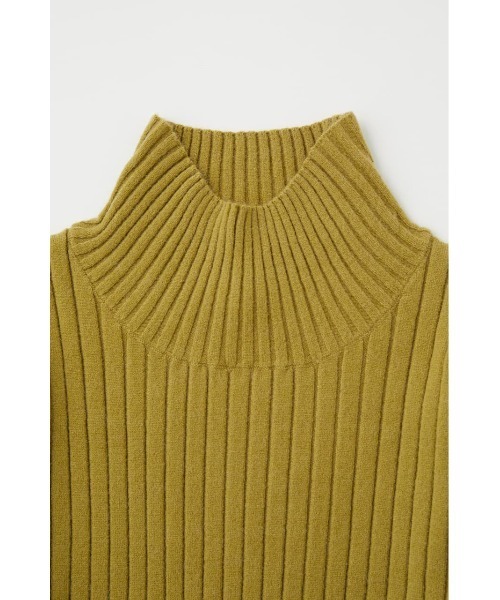 MOUSSY（マウジー）の「RIB セーター（ニット/セーター・レディース・ブラック/ブラウン/アイボリー/ライトカーキ・FREE）」の17枚目の写真