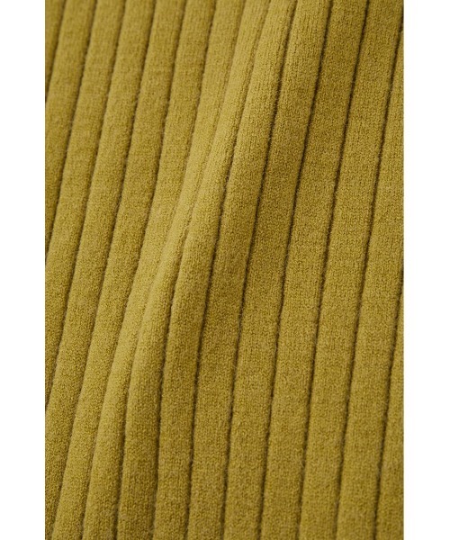 MOUSSY（マウジー）の「RIB セーター（ニット/セーター・レディース・ブラック/ブラウン/アイボリー/ライトカーキ・FREE）」の15枚目の写真