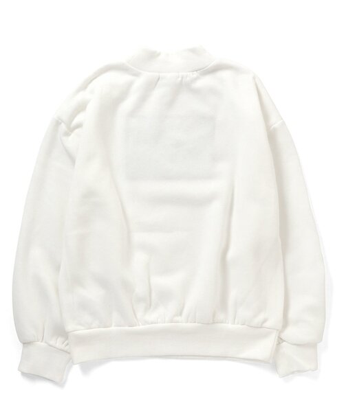 algy(アルジー)の「PVCアップリケトレーナー(スウェット・キッズ・ピンク/ベージュ/オフホワイト・X-SMALL/SMALL/XX-SMALL/MEDIUM)」の5枚目の写真
