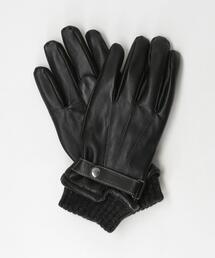 green label relaxing | ラムレザー ボタン グローブ -タッチパネル対応-(手袋)