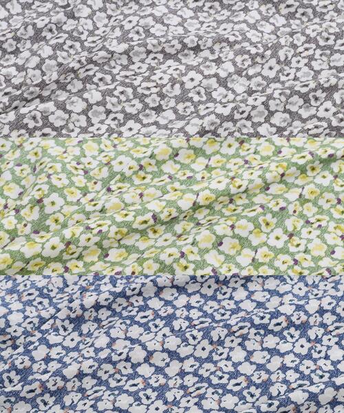 coen(コーエン)の「フラワープリントロングスカート(スカート・レディース・ダークグレー/ネイビー/ケリー・MEDIUM/LARGE)」の11枚目の写真