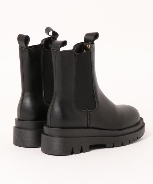 KOBE LETTUCE(コウベレタス)の「選べる2丈 インナーファートラックソールサイドゴアブーツ(ブーツ・レディース・ブラック/ブラウン/ブラック系/ブラウン系/ブラック系2/ブラック系1/ブラウン系2/ブラウン系1・LL/S/M/L)」の9枚目の写真