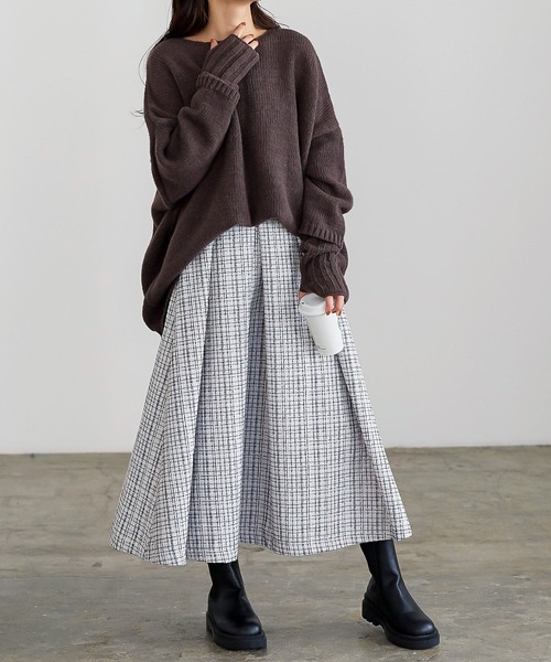 KOBE LETTUCE(コウベレタス)の「選べる2丈 インナーファートラックソールサイドゴアブーツ(ブーツ・レディース・ブラック/ブラウン/ブラック系/ブラウン系/ブラック系2/ブラック系1/ブラウン系2/ブラウン系1・LL/S/M/L)」の17枚目の写真