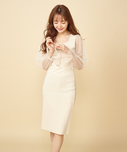 セール ブランド古着 ニットワンピース ワンピース Miia ミーア のファッション通販 Zozoused