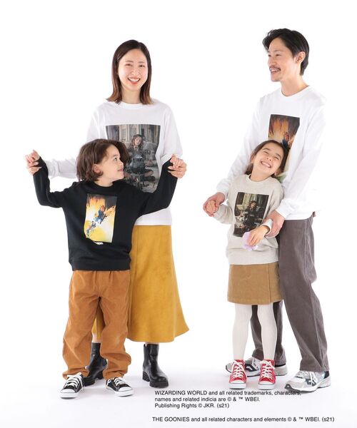 【WEB限定/SHIPSKIDS別注】GOODROCKSPEED:<家族おそろい>MOVIEプリントスウェット(100~160cm)