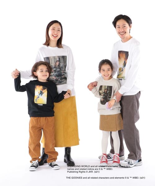 【WEB限定/SHIPSKIDS別注】GOODROCKSPEED:<家族おそろい>MOVIEプリントスウェット(100~160cm)