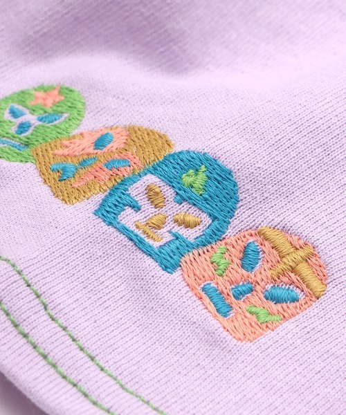 チチカカ(チチカカ)の「ワンポイントダブルステッチTシャツワンピース(ワンピース・レディース・カーキ/ライトパープル/ライトベージュ・FREE)」の18枚目の写真