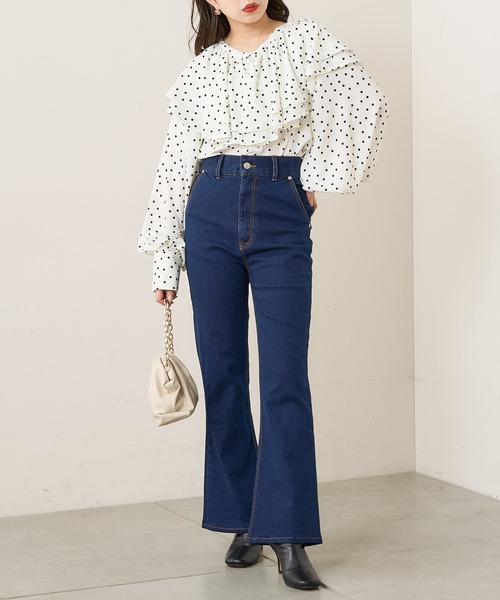 Chico（チコ）の「がま口チェーンショルダー（ショルダーバッグ・レディース・アイボリー/ブラック/ベージュ・FREE）」の8枚目の写真