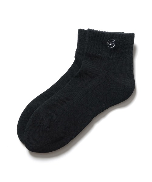uniform experiment（ユニフォームエクスペリメント）の「SHORT SOCKS（ソックス/靴下・メンズ・ブラック/ネイビー/ホワイト・LARGE/MEDIUM）」の2枚目の写真