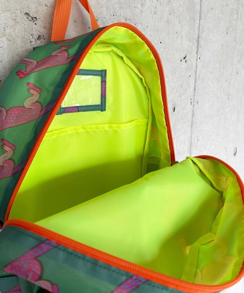 HOGAN RANCH WEAR（ホーガンランチウエア）の「ソウガラリュックサック[Lucky/Heart/ピンクジャガー]（バックパック/リュック・キッズ・オフホワイト/ピンク/グリーン・S/M）」の9枚目の写真