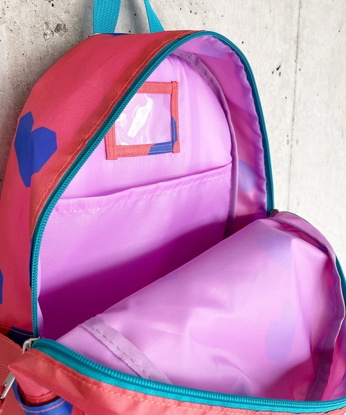 HOGAN RANCH WEAR（ホーガンランチウエア）の「ソウガラリュックサック[Lucky/Heart/ピンクジャガー]（バックパック/リュック・キッズ・オフホワイト/ピンク/グリーン・S/M）」の12枚目の写真