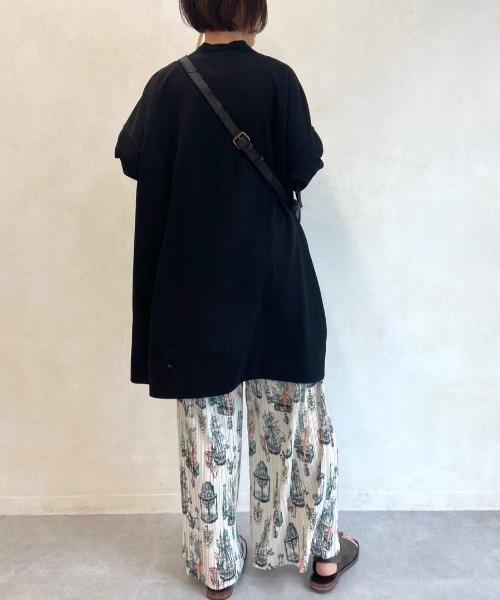 BEARDSLEY(ビアズリー)の「ボヤージュプリントプリーツパンツ(その他パンツ・レディース・ベージュ・FREE)」の18枚目の写真