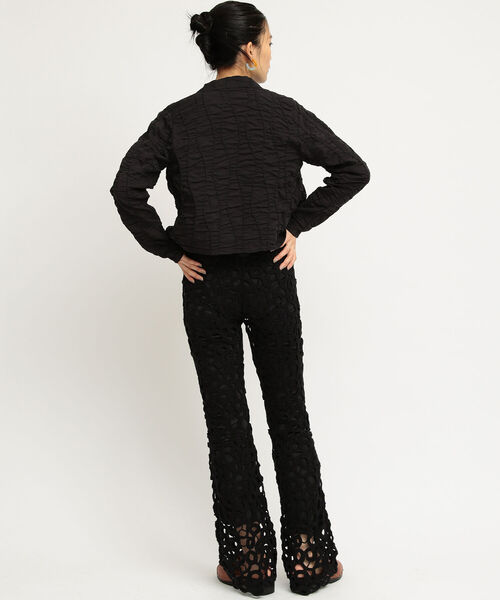 Ray BEAMS(レイビームス)の「Ray BEAMS / シャーリング シャツ(シャツ/ブラウス・レディース・ホワイト/ブラック・ONE SIZE)」の18枚目の写真