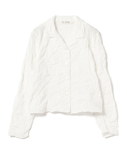 Ray BEAMS(レイビームス)の「Ray BEAMS / シャーリング シャツ(シャツ/ブラウス・レディース・ホワイト/ブラック・ONE SIZE)」の19枚目の写真