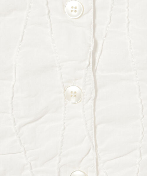 Ray BEAMS(レイビームス)の「Ray BEAMS / シャーリング シャツ(シャツ/ブラウス・レディース・ホワイト/ブラック・ONE SIZE)」の21枚目の写真