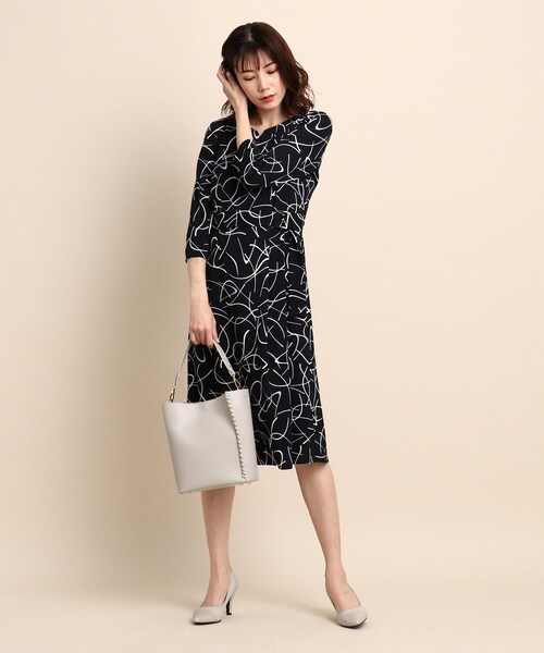 COUP DE CHANCE(クードシャンス)の「◆【2WAY】ステッチショルダーバッグ(ショルダーバッグ・レディース・ライトグレー/ピンク/ブラウン系その他2・00)」の10枚目の写真