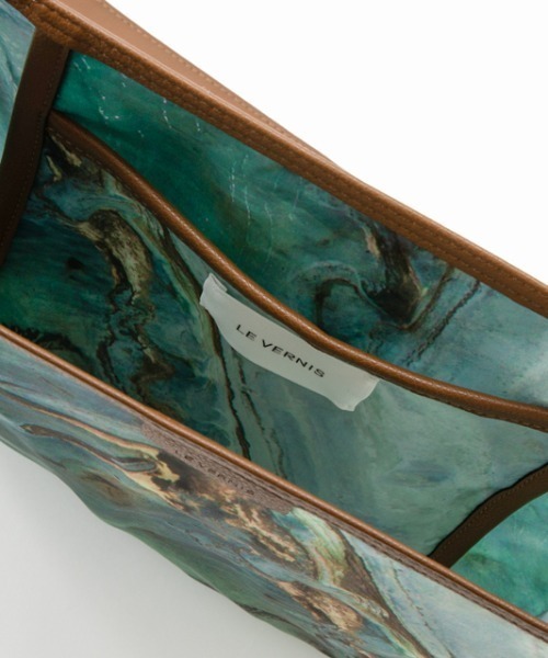 LE VERNIS（ル・ベルニ）の「LE VERNIS(ル・ベルニ)シアトート（トートバッグ・レディース・ピンク/グリーン・FREE）」の9枚目の写真