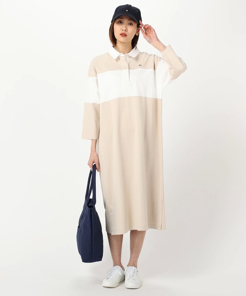 天竺 パネルボーダー ラガーワンピース ワンピース Arnold Palmer アーノルドパーマー のファッション通販 Zozotown