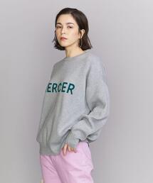 BEAUTY&YOUTH UNITED ARROWS | BY コットンアクリル ロゴ ニット プルオーバー(ニット/セーター)