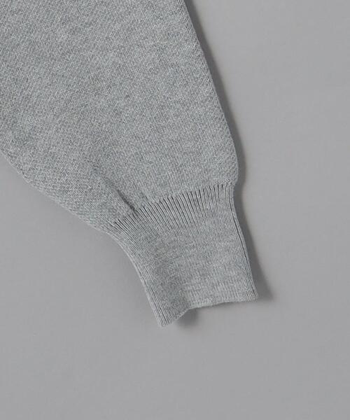 BEAUTY&YOUTH UNITED ARROWS（ビューティーアンドユースユナイテッドアローズ）の「BY コットンアクリル ロゴ ニット プルオーバー（ニット/セーター・レディース・クリーム/ライム/ライトグレー・FREE）」の18枚目の写真