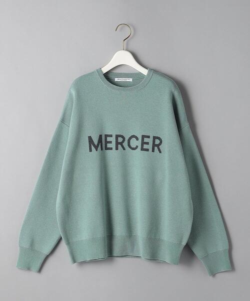 BEAUTY&YOUTH UNITED ARROWS（ビューティーアンドユースユナイテッドアローズ）の「BY コットンアクリル ロゴ ニット プルオーバー（ニット/セーター・レディース・クリーム/ライム/ライトグレー・FREE）」の12枚目の写真