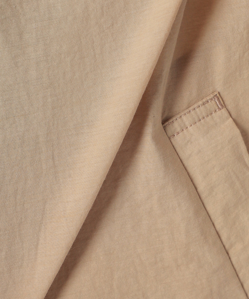 Simplicite（サンプリシテ）の「CARINAギャザーブルゾン◆（ブルゾン・レディース・ベージュ/グレー/サックスブルー・FREE）」の7枚目の写真