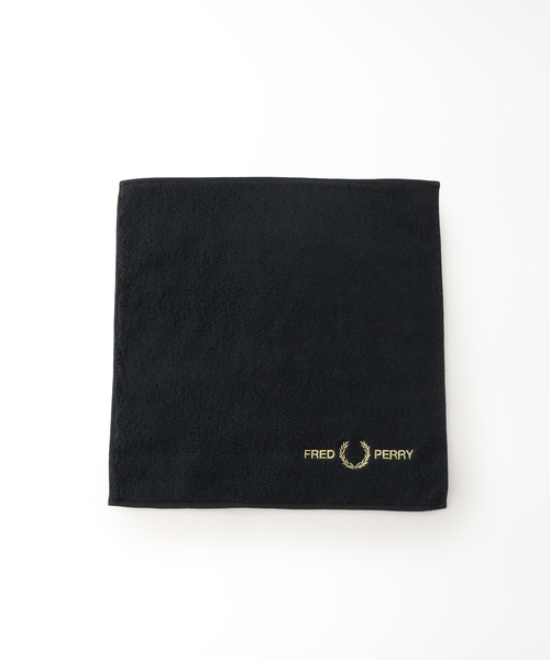 FRED PERRY（フレッドペリー）の「【FRED PERRY / フレッドペリー】パイルハンカチ（ハンカチ/ハンドタオル・メンズ・ブラック/ネイビー/カーキ/アイボリー/キャメル・FREE）」の14枚目の写真
