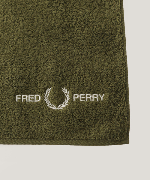 FRED PERRY（フレッドペリー）の「【FRED PERRY / フレッドペリー】パイルハンカチ（ハンカチ/ハンドタオル・メンズ・ブラック/ネイビー/カーキ/アイボリー/キャメル・FREE）」の19枚目の写真