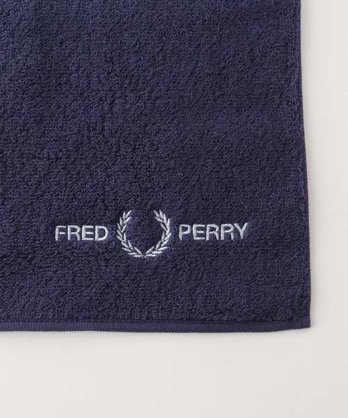 FRED PERRY（フレッドペリー）の「【FRED PERRY / フレッドペリー】パイルハンカチ（ハンカチ/ハンドタオル・メンズ・ブラック/ネイビー/カーキ/アイボリー/キャメル・FREE）」の21枚目の写真