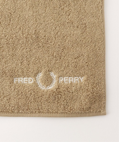 FRED PERRY（フレッドペリー）の「【FRED PERRY / フレッドペリー】パイルハンカチ（ハンカチ/ハンドタオル・メンズ・ブラック/ネイビー/カーキ/アイボリー/キャメル・FREE）」の10枚目の写真