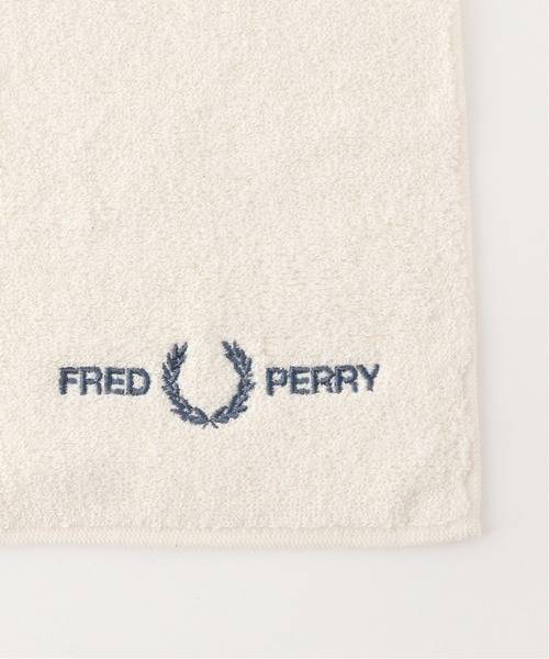 FRED PERRY（フレッドペリー）の「【FRED PERRY / フレッドペリー】パイルハンカチ（ハンカチ/ハンドタオル・メンズ・ブラック/ネイビー/カーキ/アイボリー/キャメル・FREE）」の12枚目の写真
